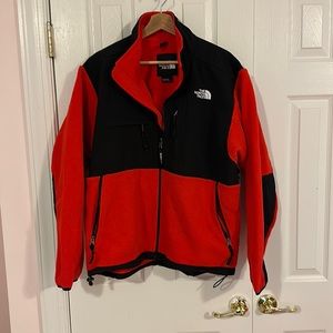 Men’s Red North Face Denali Jacket